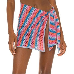 Lovers and Friends Zuri Sarong Multi Stripe XS/S